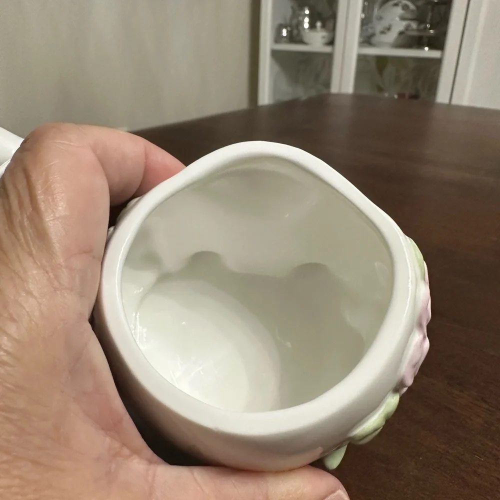 🧡Lenox Butterfly Meadow Porcelain Bunny Sugar Jar🧡 - Picture 7 of 8